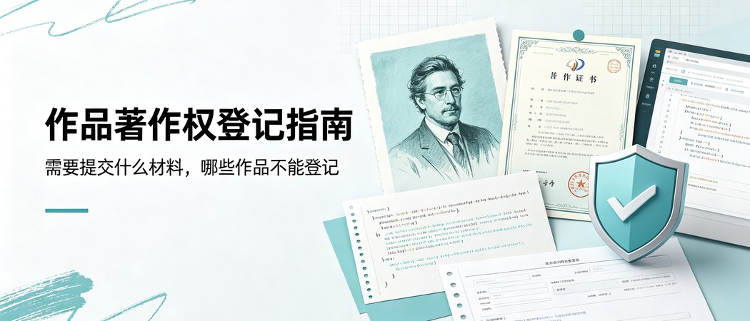 作品著作权登记材料与独创性判断封面