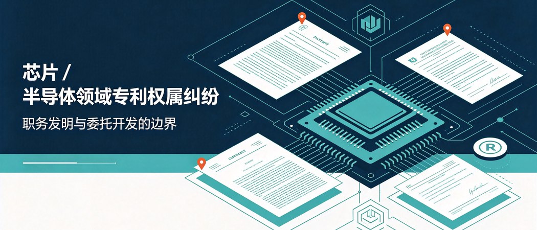 芯片半导体专利权属纠纷:职务发明与委托开发边界|深度研究封面