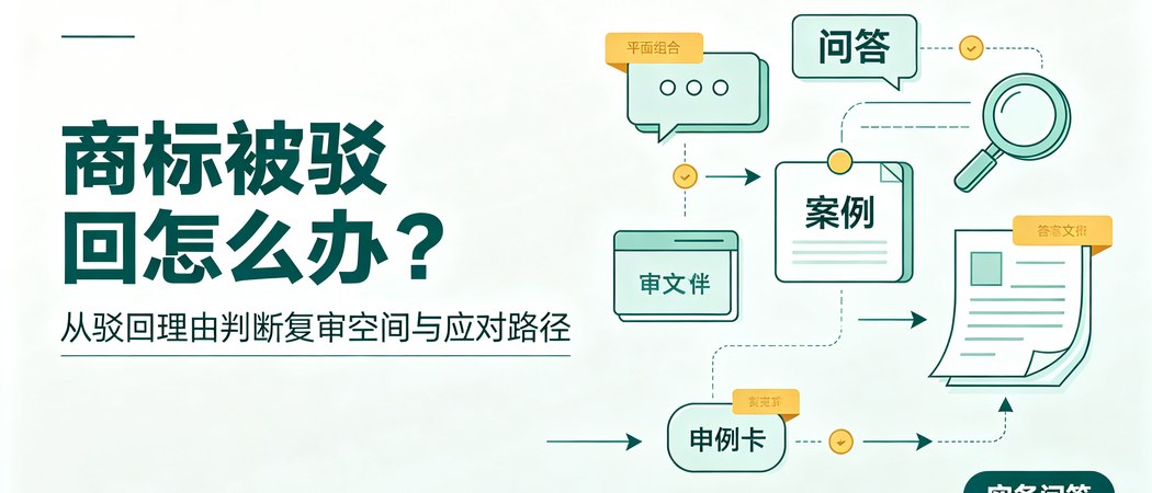 商标被驳回后的复审空间与应对路径|实务问答封面